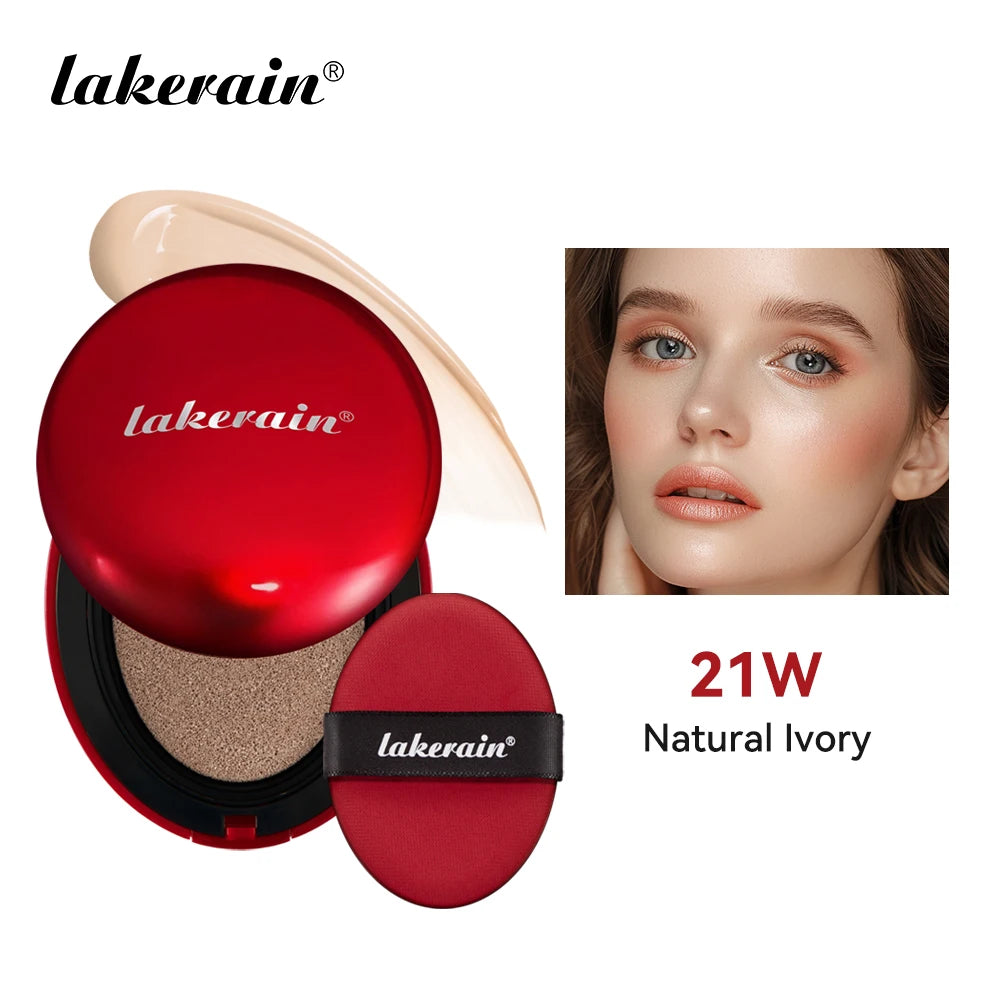 Sunscreen Cushion Foundation Fit Cushion Foundation Full Coverage Waterproof Long-lasting Concealer Long-lasting Makeup