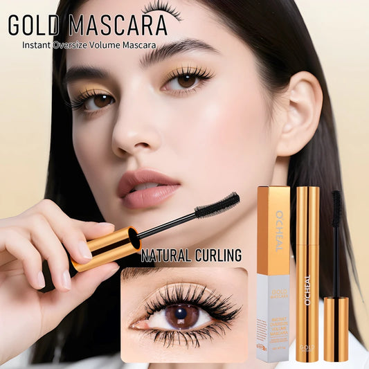 Slim Volume Mascara Waterproof Long-lasting Mascara Curls Up with One-Brush Lash Primer Eyelash Setting Eyes Makeup
